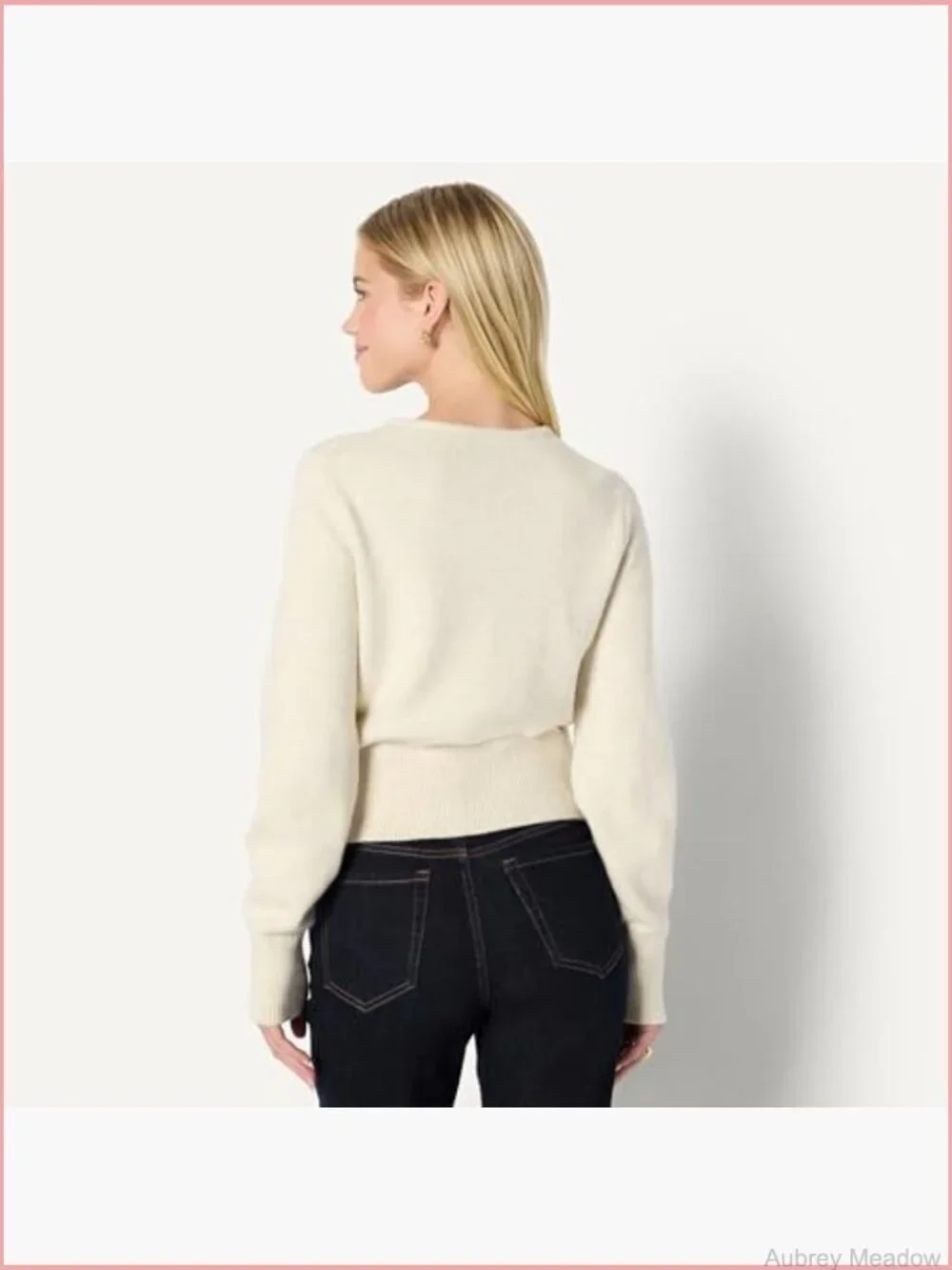 Regular-Fit Long-Sleeve Tie Front Cardigan with Bows
